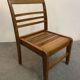 Chaise enfant moderniste en bois de René Gabriel période Reconstruction