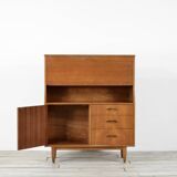 Bureau / Buffet / Armoire en teck de style danois vintage « Jentique »