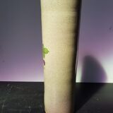 Old Vase Enamelled Sandstone Scroll Painting Decoration Vintage Flowers
