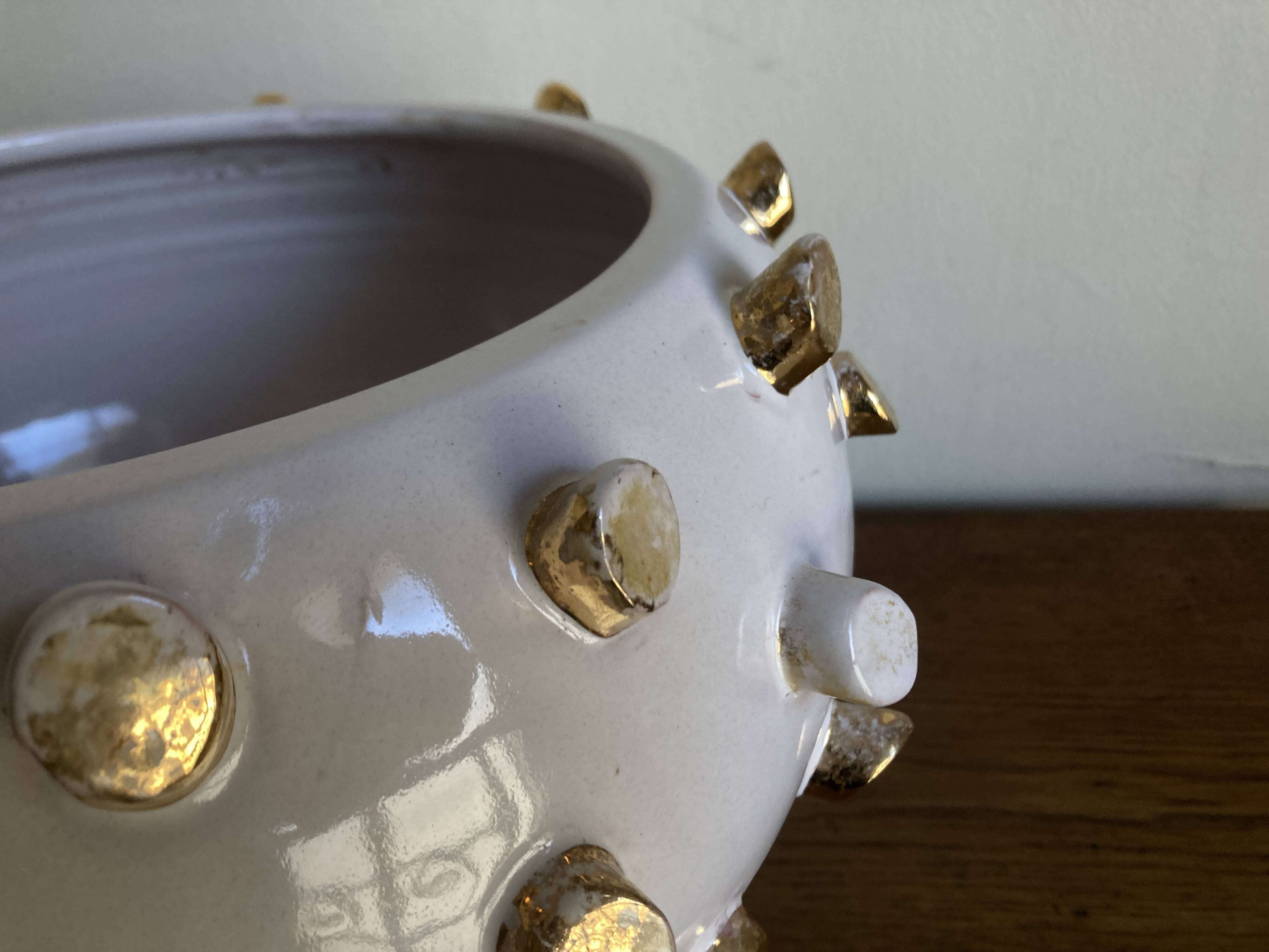 Italian cache-pot XXXL Tronchetto by ND Dolfi Florence for René Veyrat 1960