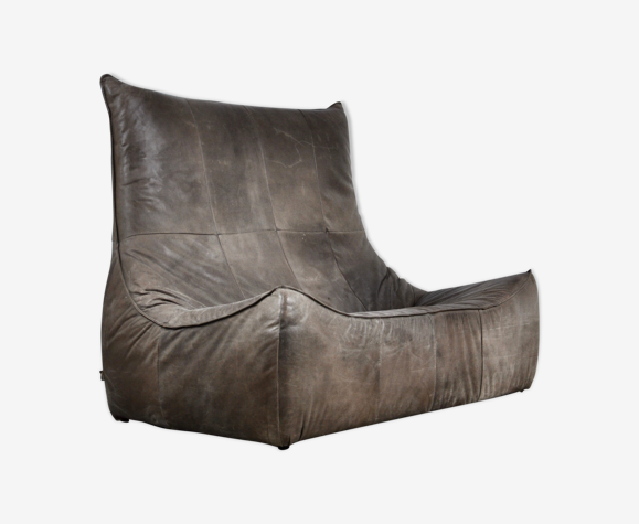 Canapé en cuir Gerard van den Berg pour Montis 1970s