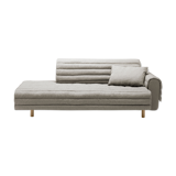 Asymmetrical sofa "Kouet" from BOSC