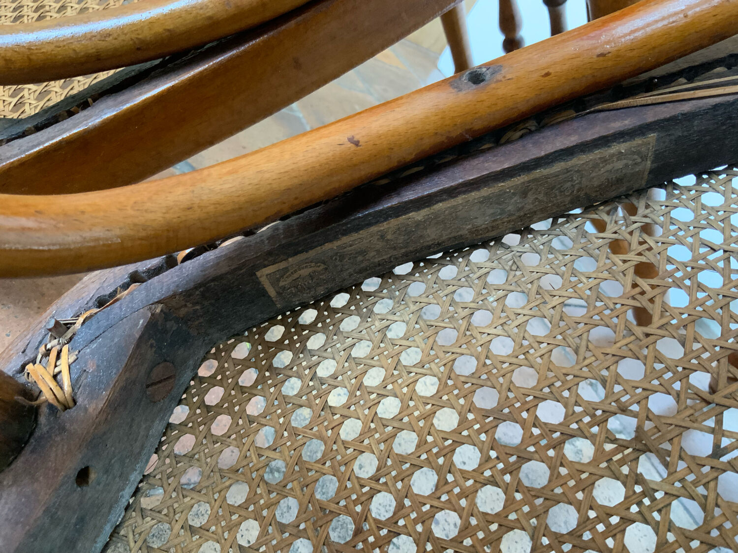 Pair of chairs bistrot