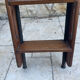 Wooden and iron boat ladder