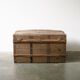 Coffre en bois, style industriel