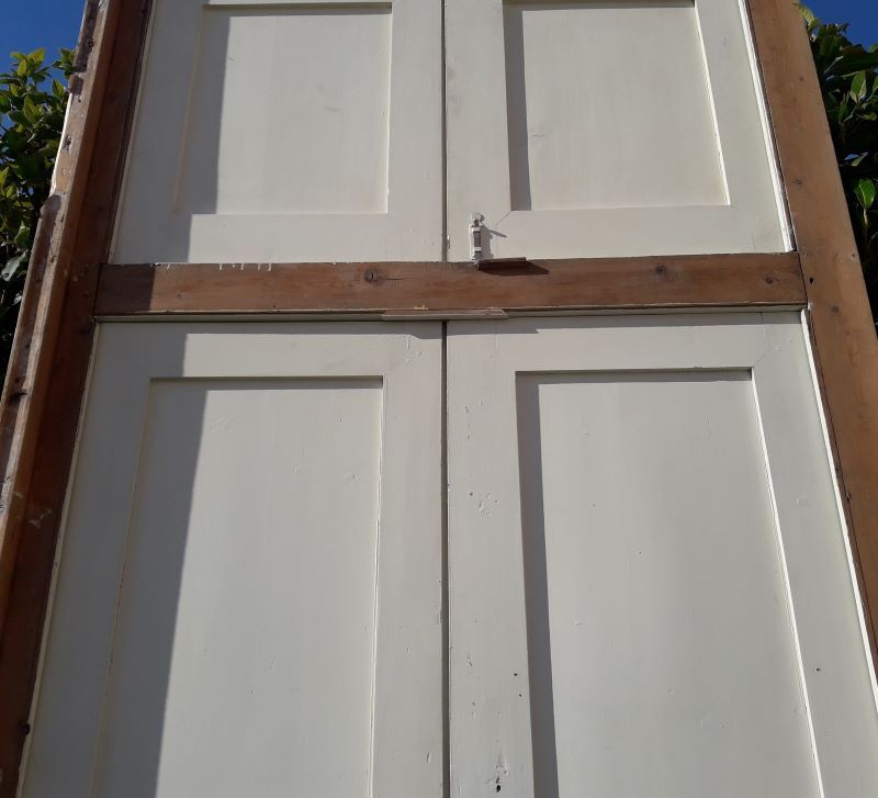 Boiserie haussmannienne placard 4 portes 3,12x1,43m XIX°