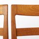 2 of 8 Garmi Dining Chairs by Nils Jonsson for Troeds, 1960s Swedish Teak