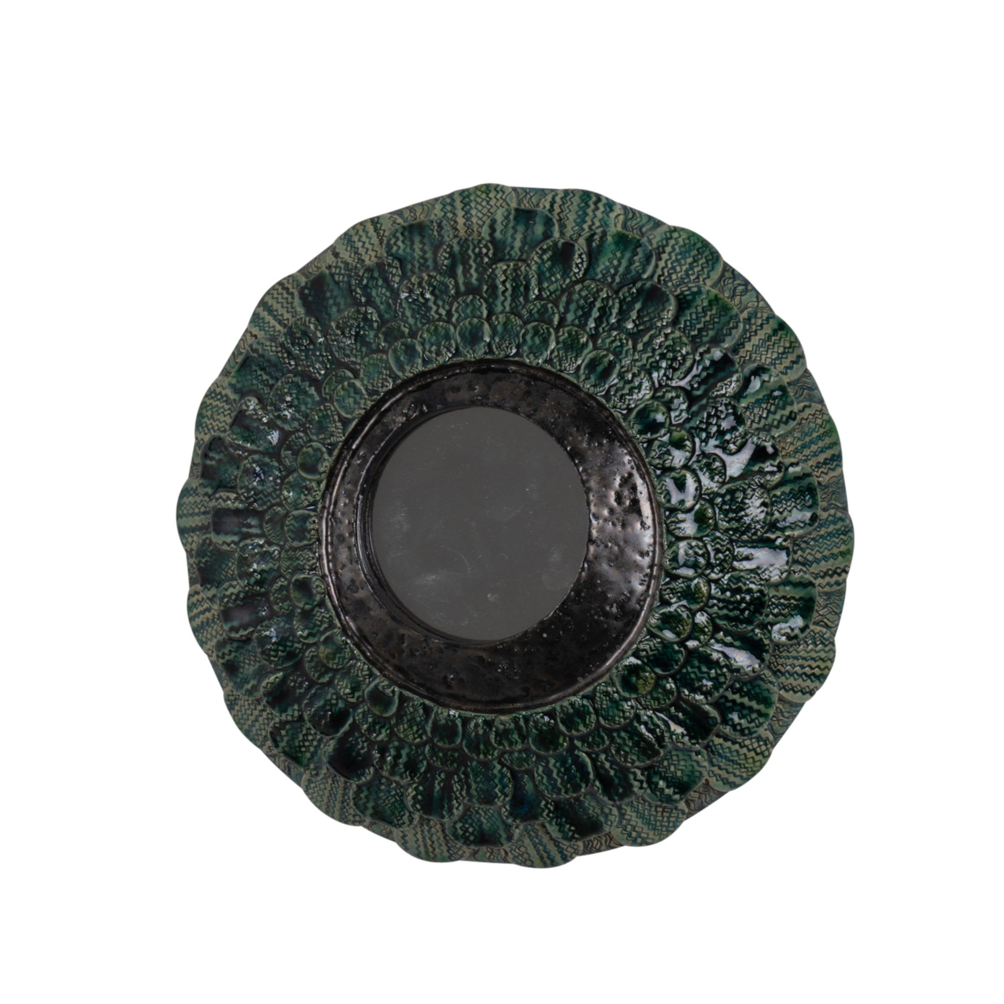 Ensemble de miroirs, travail contemporain, Margareth Leveneur