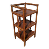 Rattan shelf