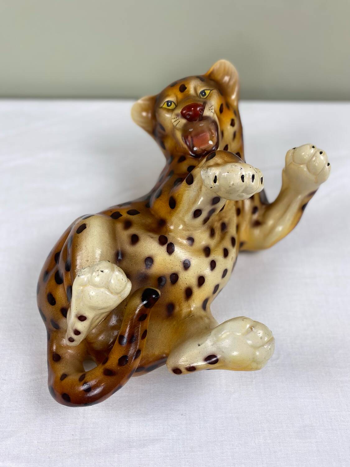 Ceramic leopard
