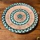 Geometric Decor Plate 18 cm Signed Robert Picault Circa 196