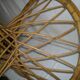 diabolo rattan coffee table from the 50s