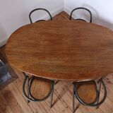 Ensemble table et chaises Mullca enfants par Jacques Hitier