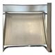 Wassily chair in white leather with chrome base
