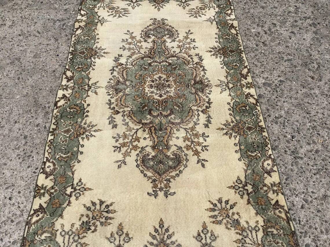 4x7 Handmade area rug - rugs for bedroom