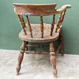 Victorian armchair, called "captain's"