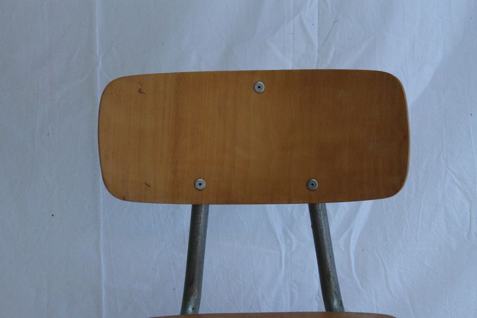 Lot of 10 kindergarten chairs - industrial style