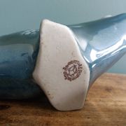 Salière poivrier moutardier zoomorphe, poisson en porcelaine