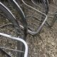 Lot of 6 chrome chairs Cidue edition, Italy 70s/80s