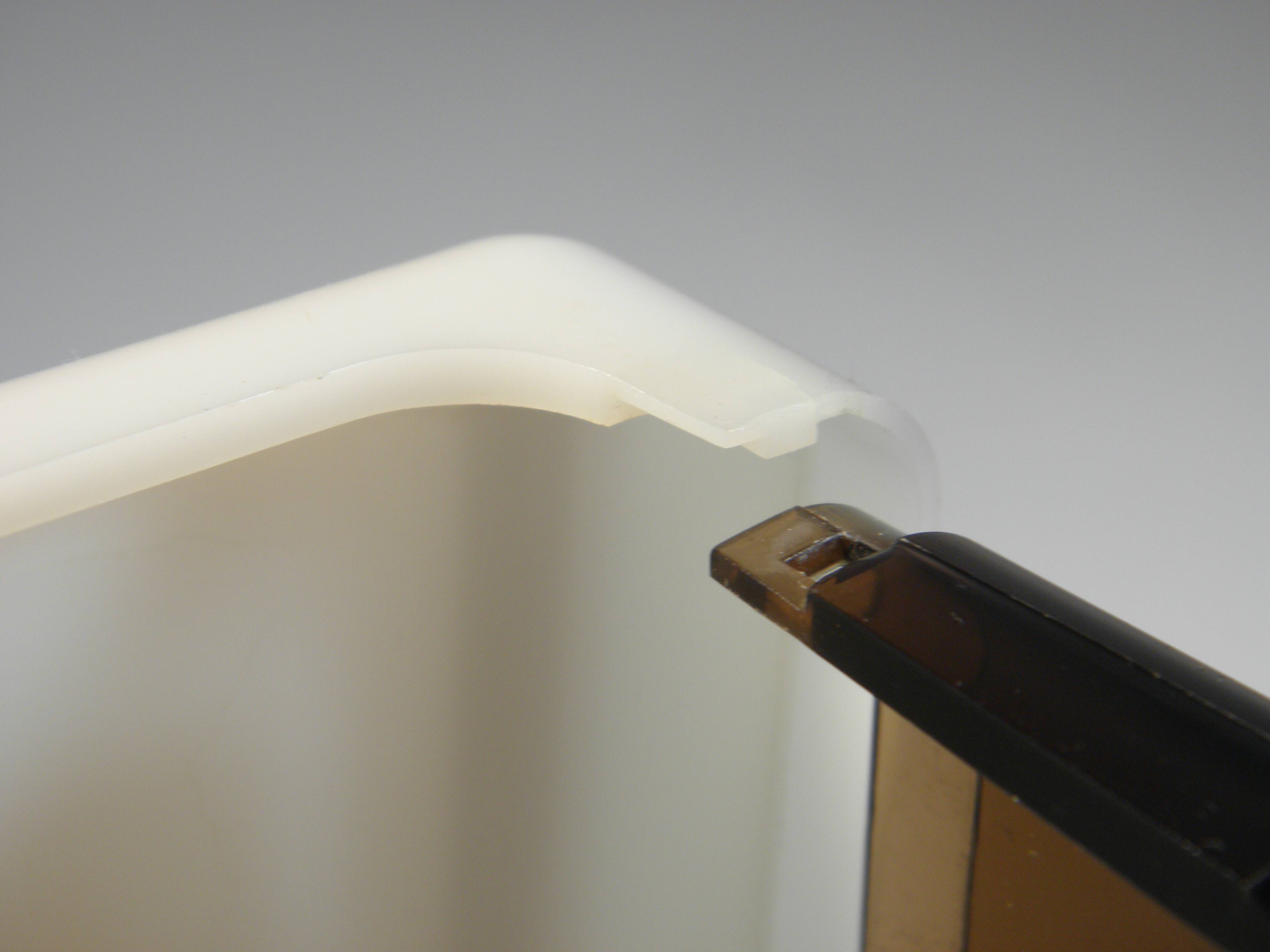 Pair of 1970s design wall lights