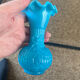 Set of 2 opaline vases