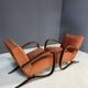 Paire de fauteuils H269 de Jindřich Halabala, Tchécoslovaquie, années 1930