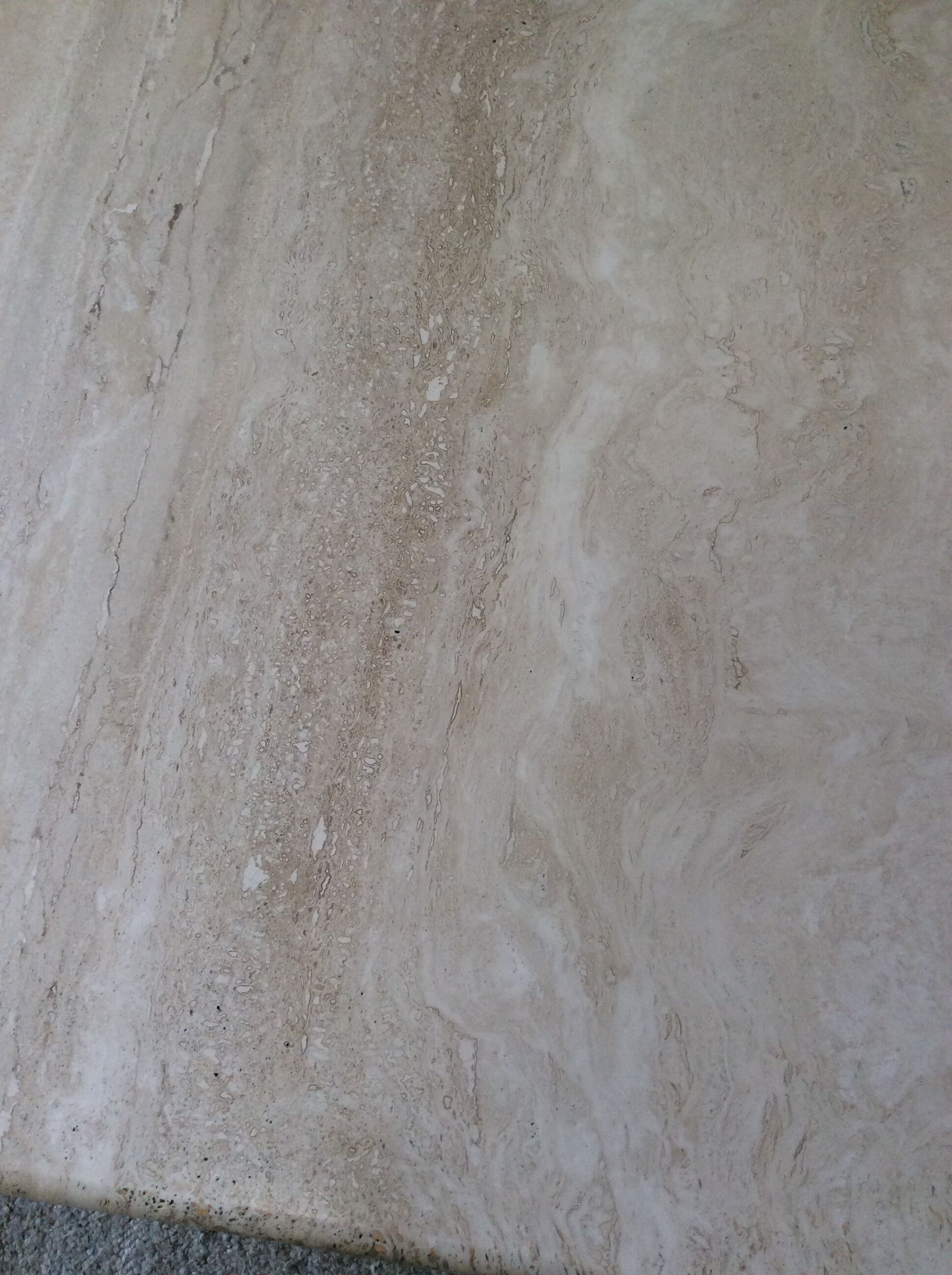 Travertine coffee table from the 70s