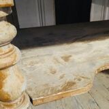 Red console table on top