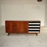 Black and white U 460 sideboard by Jiri Jiroutek for Interier Praha 1960