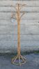 Coat rack parrot in rattan and bamboo