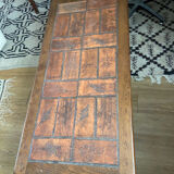 Vintage P.Garnier herbarium coffee table