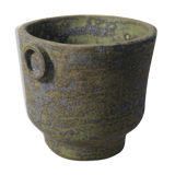 Ceramic pot lava effect