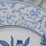 6 Limoges porcelain dessert plates Bracieux Deshoulieres