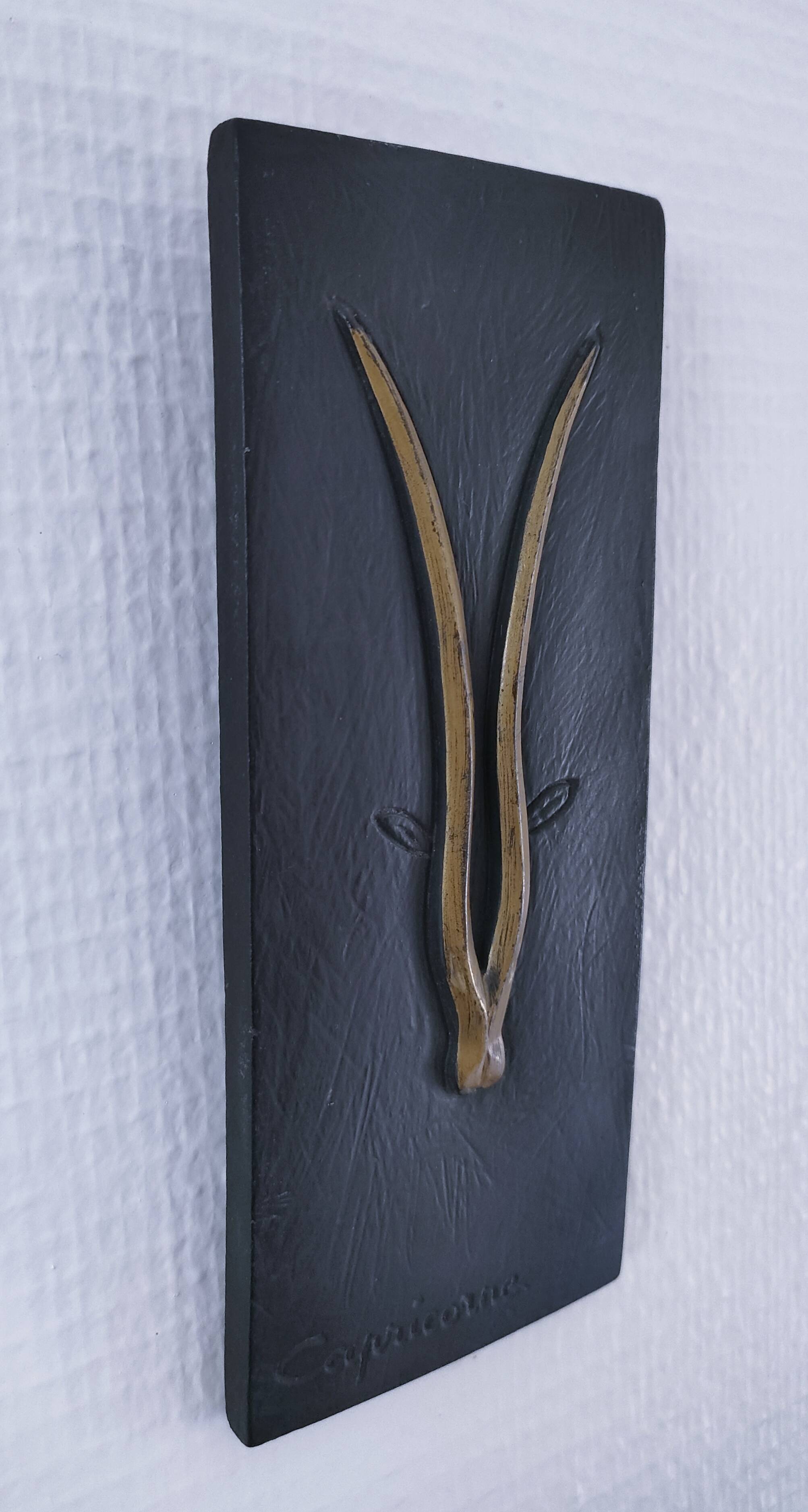 Capricorne signe zodiaque décoration murale design 90