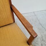 Pair of armchairs bridge era art deco walnut