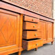 Directoire enfilade in beech 19th century
