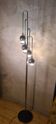 space age chrome floor lamp, 1960/70. h 180x30