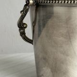 small silver-plated ice bucket