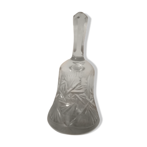 Clochette ancienne cristal sicele