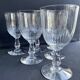 6 verres à eau baccarat – art nouveau