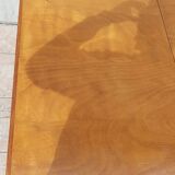 Scandinavian beech drop-leaf table