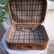 Vintage case, Scottish interior fabric