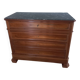 Superb Louis Philippe solid walnut chest of drawers.