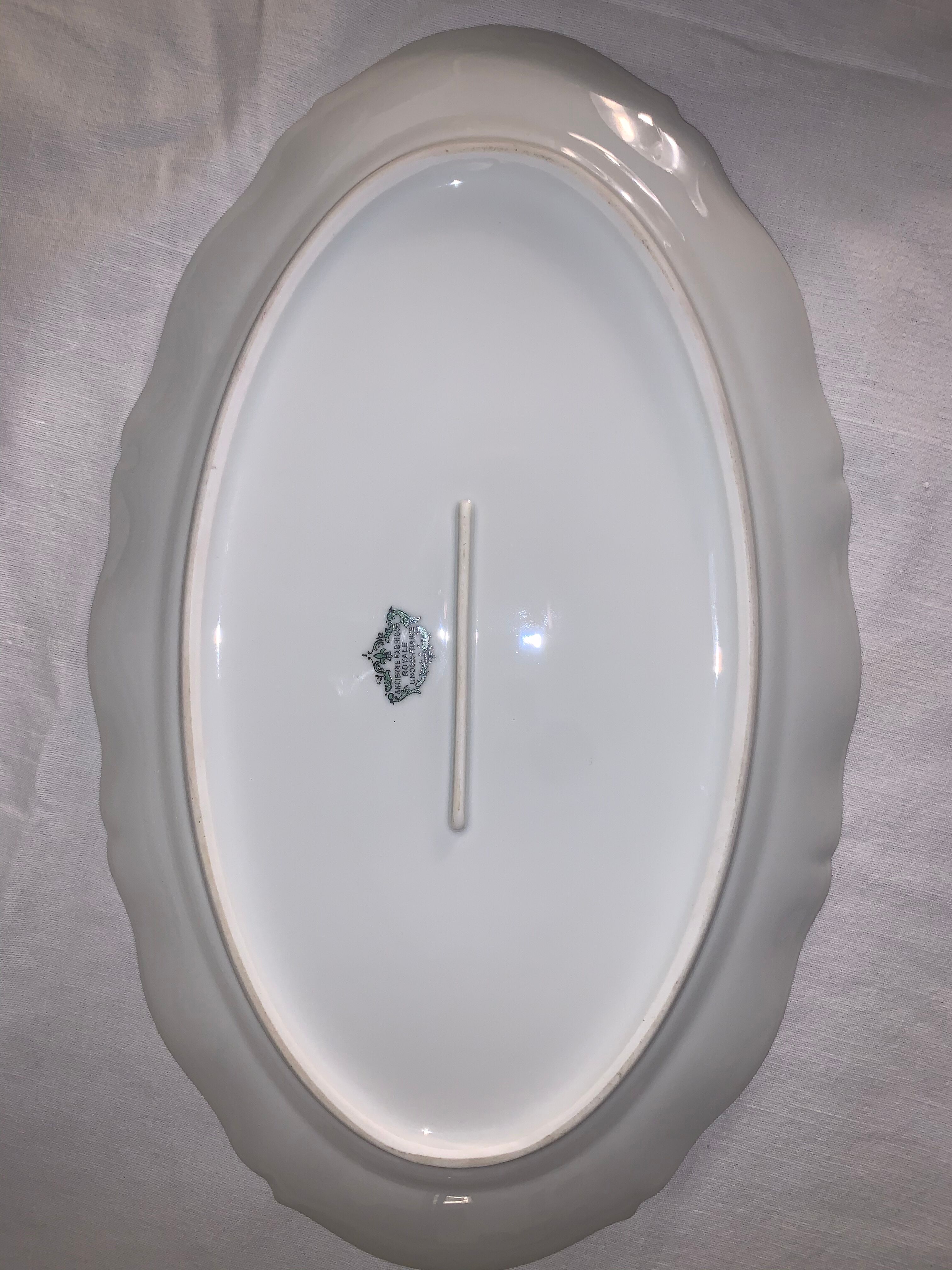 The Count d'Artois' dismissal dish service
