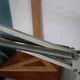 Grey vintage Twist architect lamp
