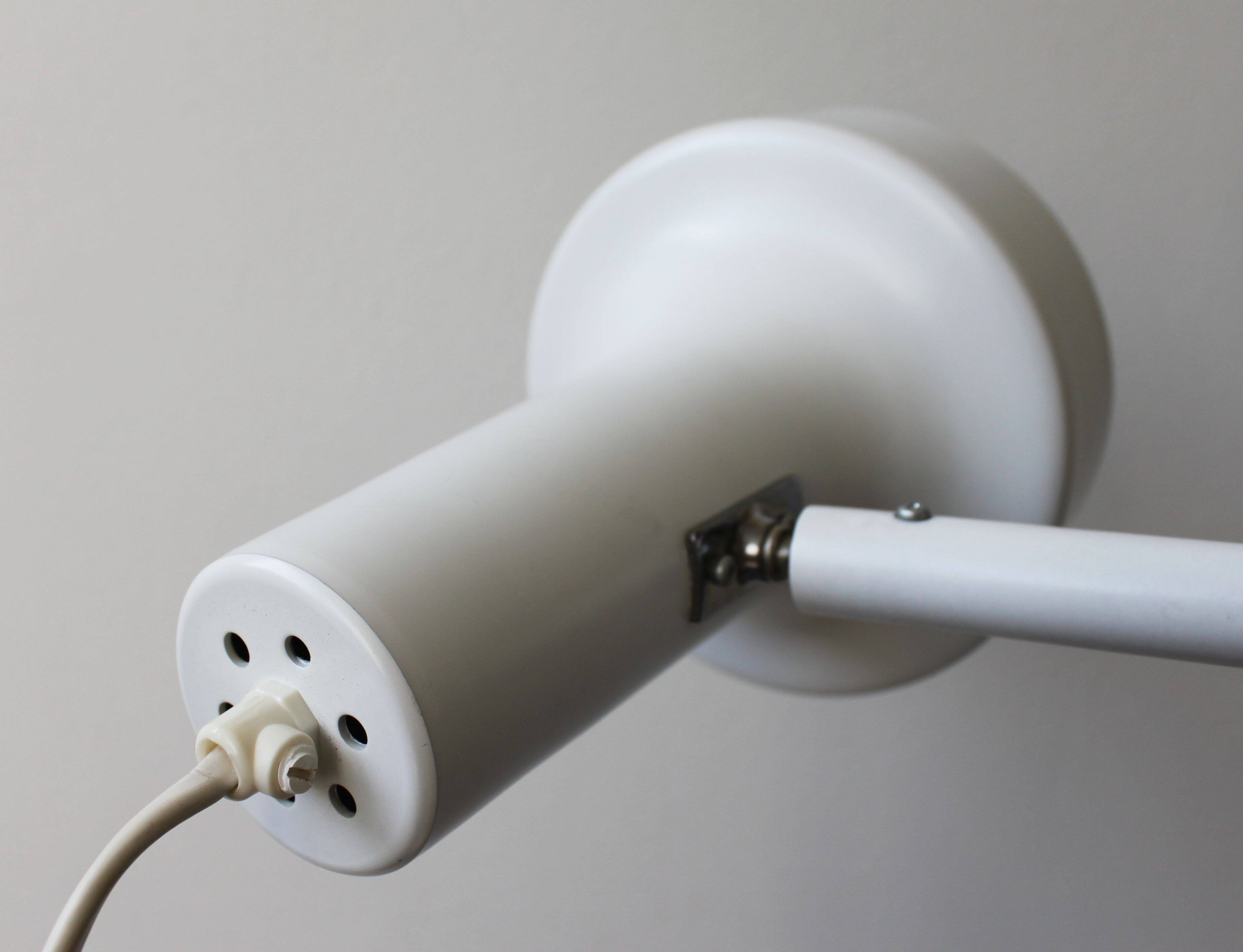 Floor lamp with 2 spots "Model 562" by J. Junge, Denmark, 1970.