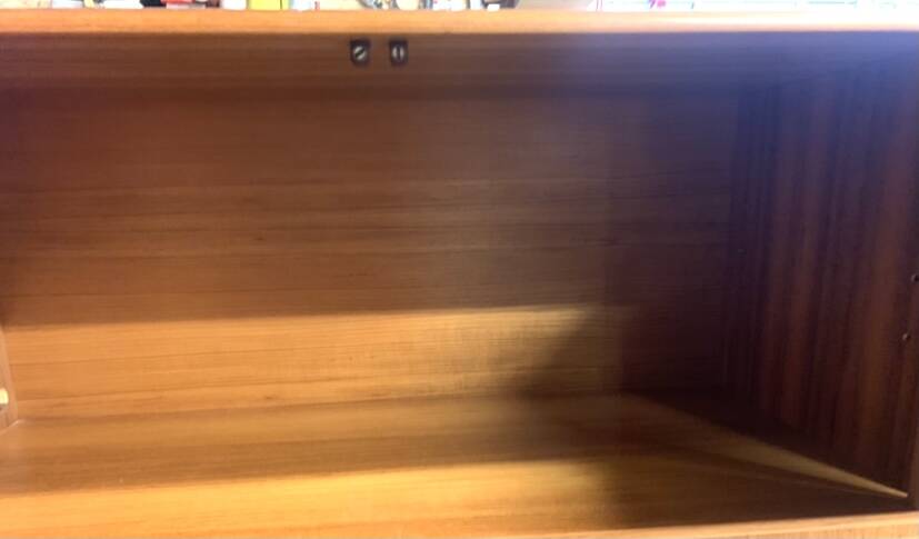 Vintage Scandinavian sideboard, teak sideboard from the 60s/70s