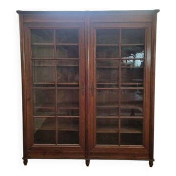 Large 19th Century Library in Walnut