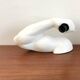 Vintage ceramic wall lamp by JC Peiré 70s