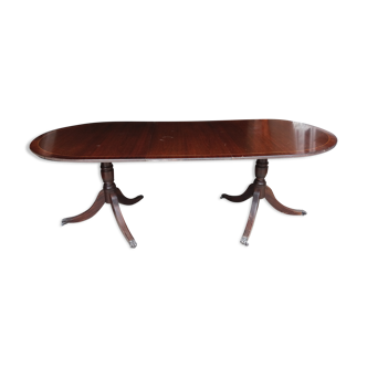 English table with extension